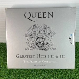 QUEEN Greatest Hits I II & III The Platinum Collection 3CDs Pre owned Good Cond - Picture 1 of 13