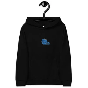 Oceanic Whale Original Designer Kids fleece hoodie - Picture 1 of 4