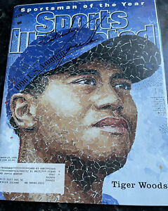 TIGER WOODS December 23,1996 Sports Illustrated -Signed!