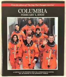 Columbia Space Shuttle Tragedy February 1, 2003 Commemorative Edition VF Grade - Picture 1 of 2