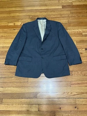 Chaqueta Blazer Nautica Para Hombre Talla 46R Gris Lana Sólida 2 Botones Abrigo Deportivo Foto 1 de 4