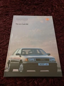 Audi 100 Brochure 1991, C4 shape, UK issue Hardbacked - Picture 1 of 2