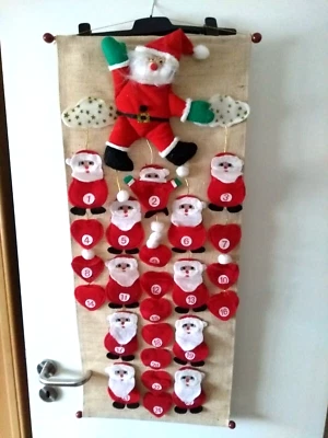 Adventskalender Jute Sack hängend - Bild 1 von 3