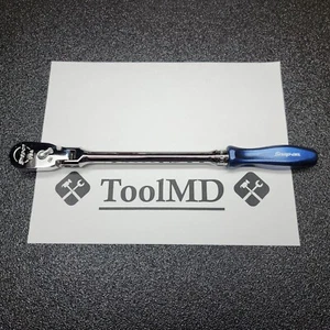 Snap-on Tools USA NEW POWER BLUE 3/8" Drive Long Flex Head Ratchet FHLFD80A - Bild 1 von 17