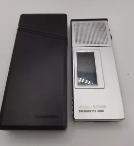 Grundig Stenorette 2080 with Hard Case - Tested & Working without Tape, German - Picture 1 of 13