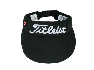 Titleist schwarzes Visier mit gesticktem Logo kanadischer Flagge #1 Ball im Golf - Bild 1 von 8