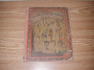 ORIGINAL 1881 LITTLE FOLKS MENAGERIE ANIMAL HARDBACK BOOK BY D. LOTHROP & CO. - Picture 1 of 8