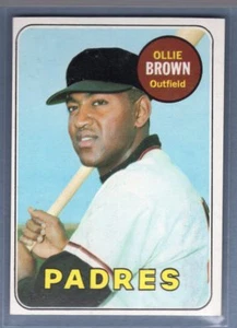 1969 Topps #149 Ollie Brown NM-MT Set Break WA WA - Picture 1 of 1