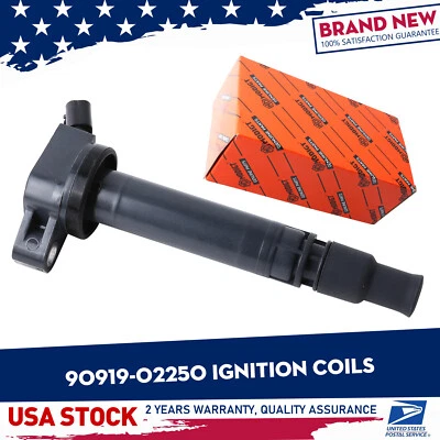 Bobinas de encendido duraderas negras rendimiento 90919-02250 1X para SCION TC 2011-2016 Foto 1 de 4