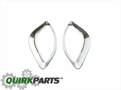 PARAGOLPES DELANTERO GRAND CHEROKEE SRT 12-16 R/H&L/H REJILLA LATERAL ENVOLVENTE CROMO MOPAR Foto 1 de 4