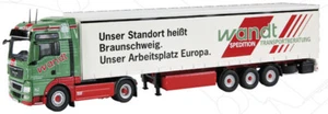 848/03 NZG 1:50 MAN TGX Wandt Braunschweig (K) - Imagen 1 de 4