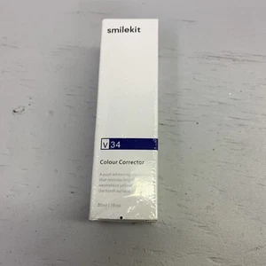 SMILEKIT V34 FORMULA COLOR CORRECTING PURPLE TOOTH WHITENING STAIN REMOVAL!! - Picture 1 of 6