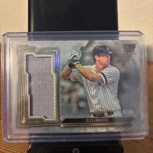 2020 Topps Triple Threads - Single Jumbo Relics #SJR-DLE D.J. LeMahieu /36 (MEM) - Picture 1 of 2