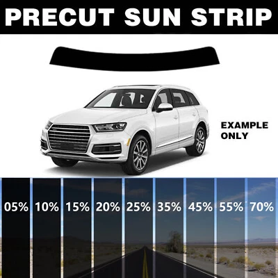 Precut Sun Strip Window Tint Auto Glass Film For Scion iM Hatchback 2016 - Image 1 of 4