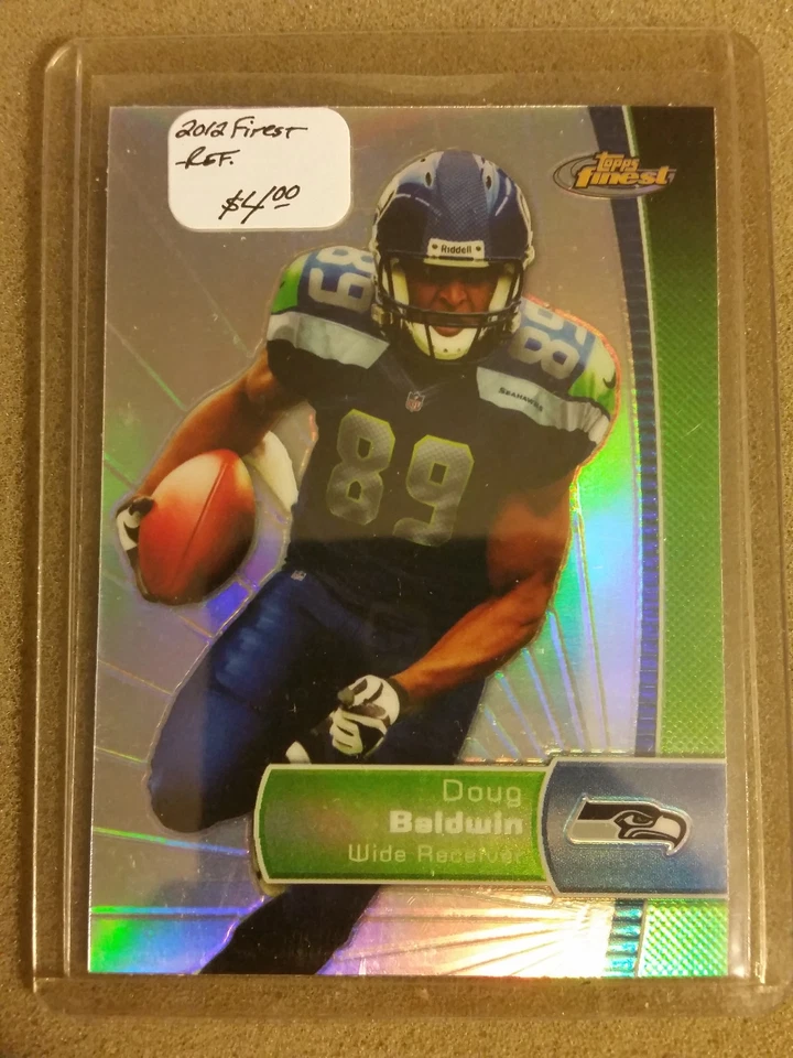 2012 Finest - Refractor #33 Doug Baldwin : Seattle Seahawks - Image 1 of 1