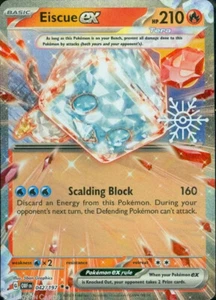 SEALED Eiscue Ex 042/197 - Snowflake Stamp Holiday Calendar Promo Holo - Picture 1 of 1