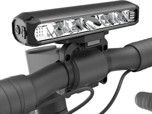 Fahrradlicht 2600 Lumens USB C Ladeanschluss 5 LEDs 3-Lichtmodi Fahrradlampe Vor - Bild 1 von 7