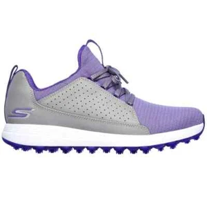 Skechers Go Golf Mojo Ladies Spikeless Golf Shoes in Purple/Grey - UK Size 4 - Picture 1 of 3