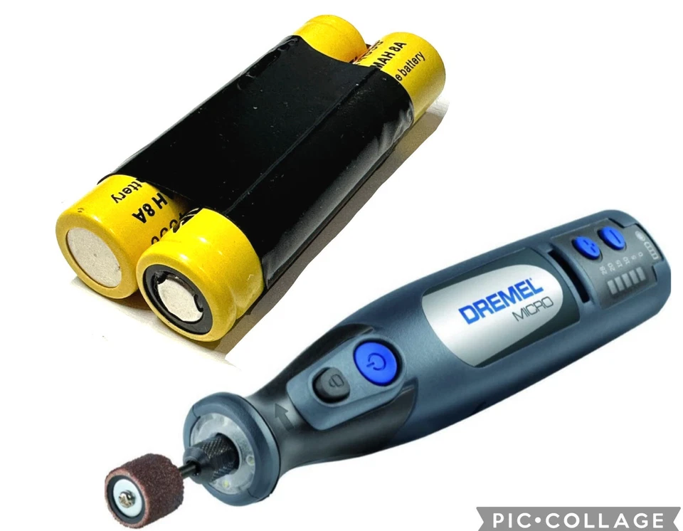 Battery pack for Dremel Micro 8050 cordless 7.2V Li-ion
