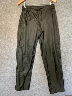 Женские штаны Decathlon Quechua водонепроницаемые черные легкие дождевые размер M W30L31 - Изображение 1 из 4