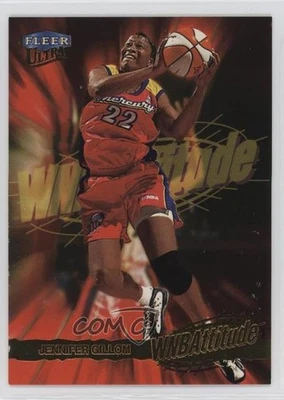 1999 Fleer Ultra WNBA WNBAttitude Jennifer Gillom #8WA - Image 1 of 2