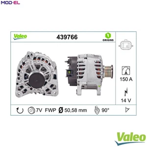 ALTERNATOR 439766 FOR RENAULT CLIO/IV/Sport/Tourer/SPORT/TOURER/Grandtour/MIO - Picture 1 of 13
