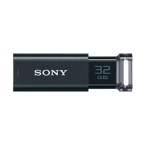 Sony USB Memory USB3.0 32GB Black Capless USM32GUB Flash Drive Computer Japan - Picture 1 of 8