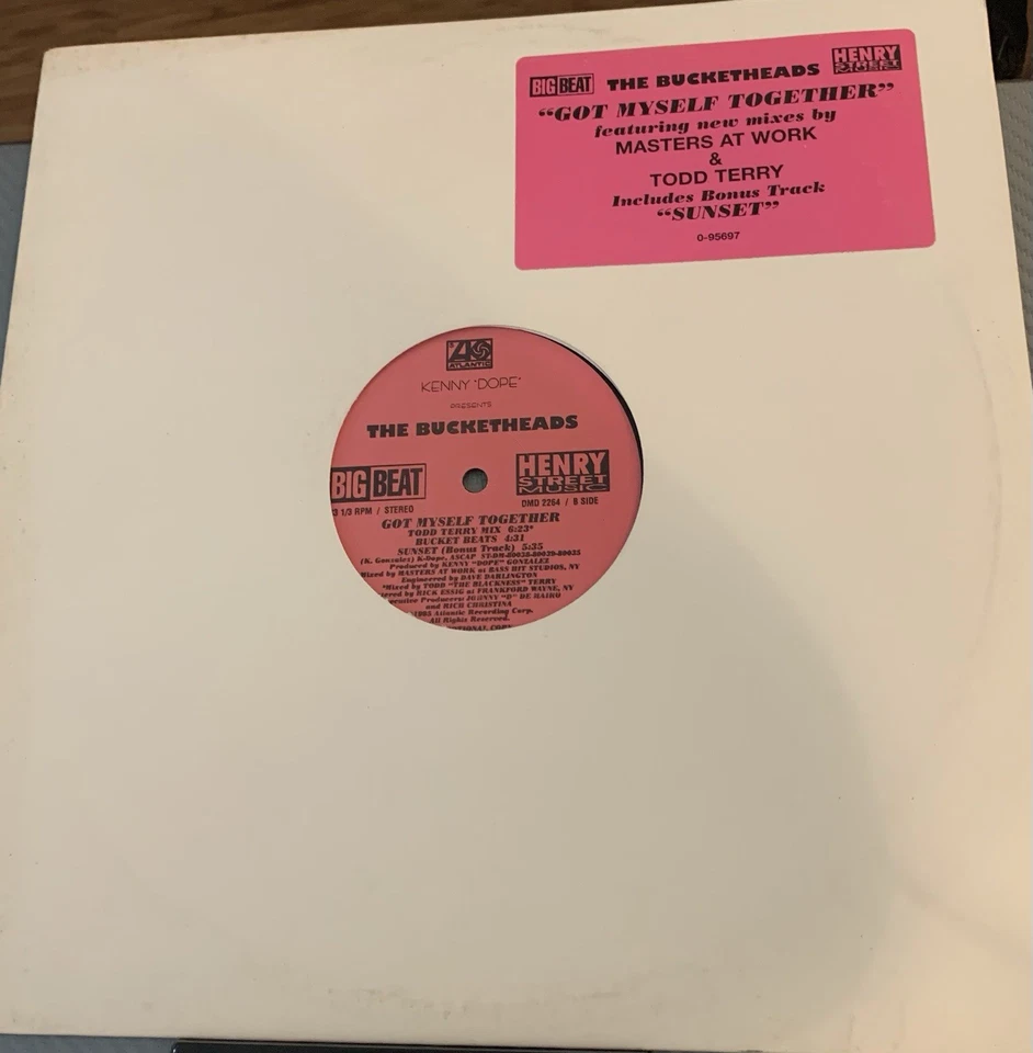The Bucketheads Got Myself Together Vinyl 1990s House Music LP RARE* VG TESTED** Foto 1 de 4