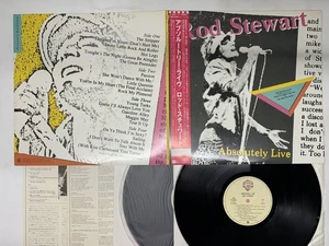 Rod Stewart Absolutely Live Japan LP OBI [63608ER] - Picture 1 of 2