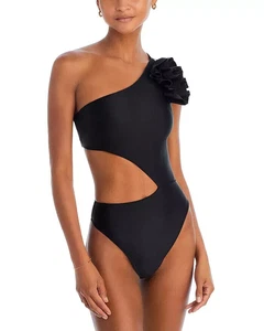 Ramy Brook Badeanzug schwarz Nyomi Einteiler Größe Small neu - Bild 1 von 4