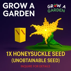 π± ROBLOX Grow a Garden π HONEYSUCKLE SEED π Prompt + Quick Delivery β‘ - Picture 1 of 4