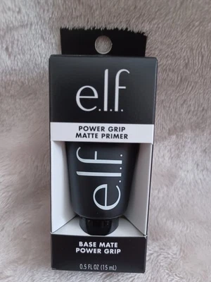 Elf Power Grip Matte Primer Clear Shade Vegan 15ml 0,5 flüssige Unzen Brandneu Verpackt - Bild 1 von 3