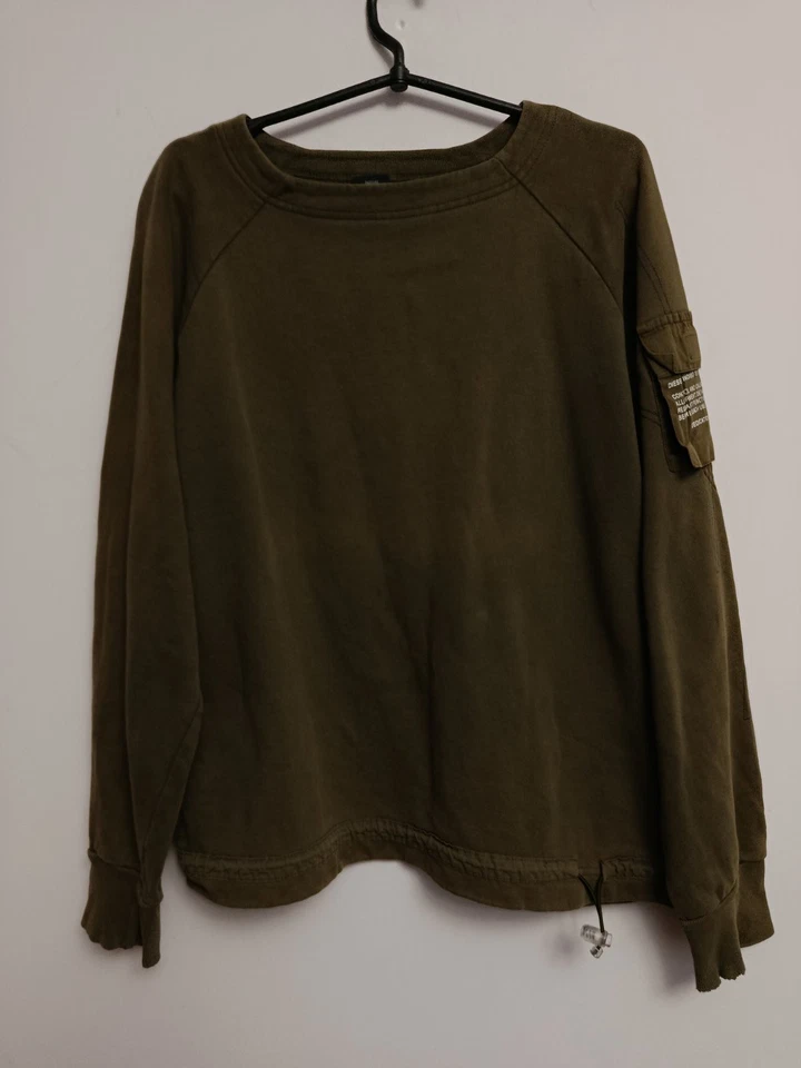 Винтажная толстовка 90-х/2000-х Diesel Indigo Tech размер: L - Изображение 1 из 4