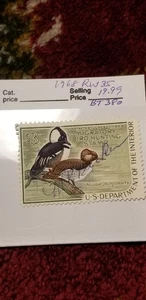 USA 1968 $3 Duck Migratory Bird Hunting Stamp Scott#RW35 Rare Find IDbt314. - Picture 1 of 3
