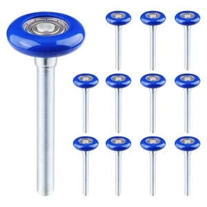 1X(12 Pack 1.8 Inch Nylon Sealed Garage Door Rollers, Quiet/ and High Load,6532 - Picture 1 of 7
