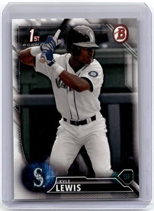 Bowman Kyle Lewis 2016 #BD-60 1t Bowman Seattle Mariners - Imagen 1 de 2