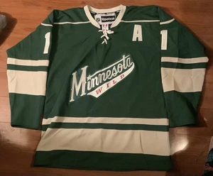 Minnesota Wild Reebok Indo-Edge Authentic Alternate Hockey Jersey 52 Parise - Picture 1 of 6
