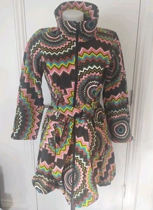 NOMADS Fair Trade Clothing Mantel bunt Größe S kaum getragen - Bild 1 von 19
