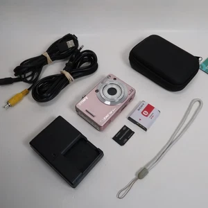 Sony Cyber-shot DSC-W55 Digital Camera Pink 7.2MP, Case, SD Card - Excellent - Picture 1 of 19