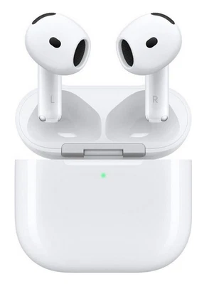 Apple AirPods 4  Bluetooth Stereo Weiß Ladecase -MXP63ZM/A NEU - OVP. - Bild 1 von 3