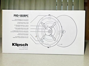 Altavoz pasivo de techo de 2 vías Klipsch PRO-180-RPC 8" 200 vatios (cada uno) 1063967 - Imagen 1 de 10