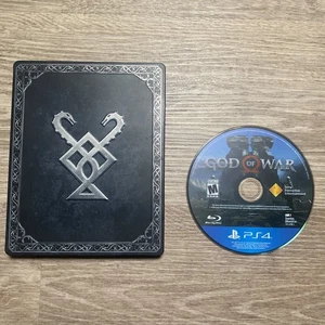 God of War (PS4) PLAYSTATION 4 (STEEL BOOK) - Photo 1/6