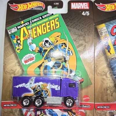 Hot Wheels |Avengers|Falcon|Shield|Marvel Comic. Foto 1 de 4