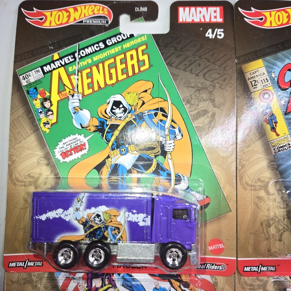 Hot Wheels|lot|Avengers|Falcon|Shield|Marvel Comic. - Image 1 of 4