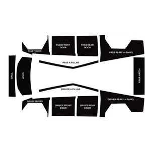 Cybertruck DIY PreCut Paint Protection Film Multi-Color Wrap Color Change - Bild 1 von 52