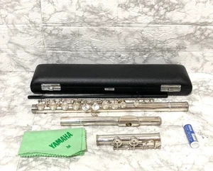 Yamaha YFL-514 Zwischenflöte - Sterling Silber Kopf/Körper/Fuß, Split E gebraucht - Bild 1 von 20