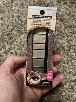 Physicians Formula Shimmer Strips 6407 Eye Enhancing Shadow Liner/Nude Eyes - Image 1 of 4