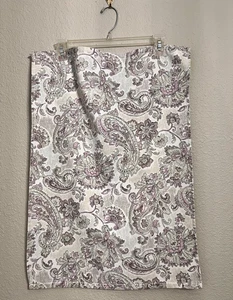 Toalla de mano para plato de cocina Truly Lou blanca multicolor floral cachemira 100 % algodón - Imagen 1 de 22