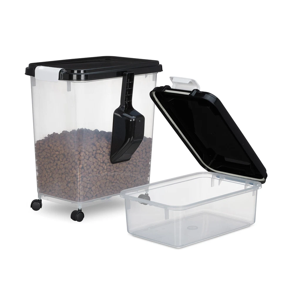 Hundefutter aufbewahrungsbox Hundefuttertonne Futterbehälter Tierfutterbox - Bild 1 von 4