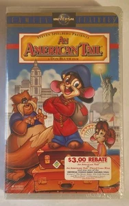 Steven Spielberg Presents An American Tail VHS 1998 NEW SEALED - Foto 1 di 6